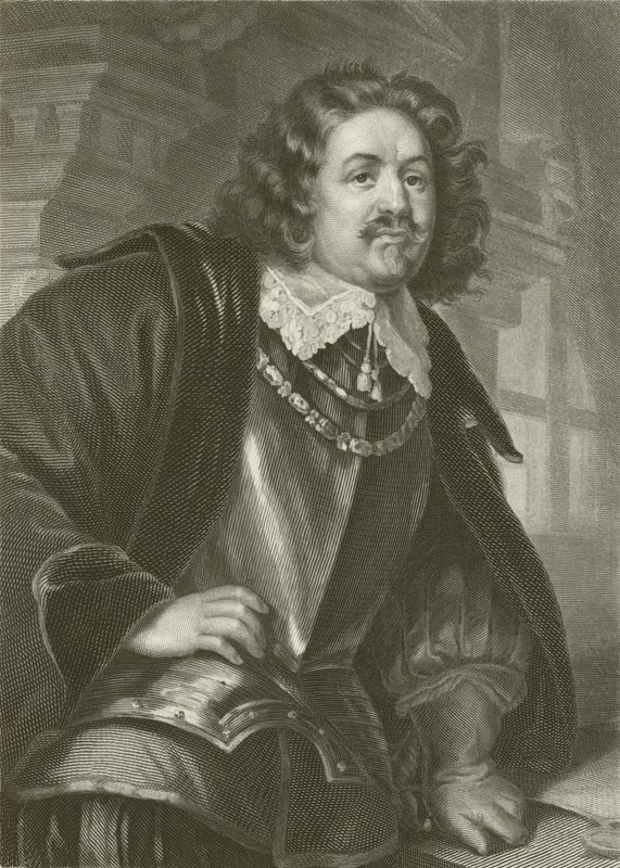 Octavio Piccolomini (Gravur) von August Friedrich Pecht