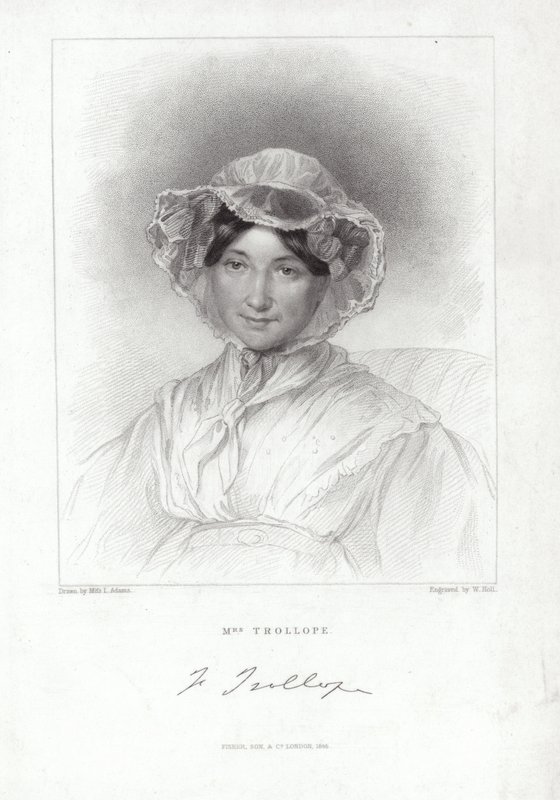 Mrs. Trollope von Auguste Hervieu