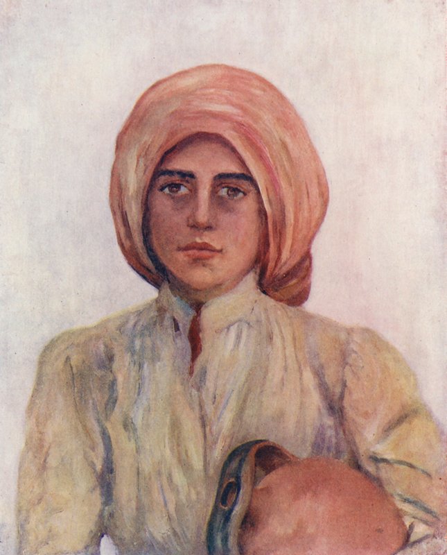 Bauernmädchen von Capri von Augustine Fitzgerald