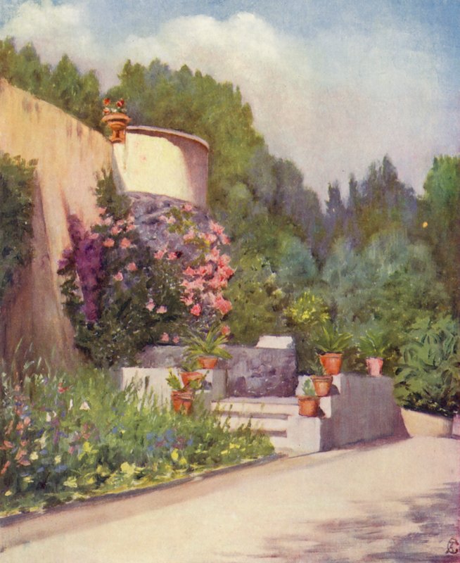 Terrasse, Villa Rosebery von Augustine Fitzgerald