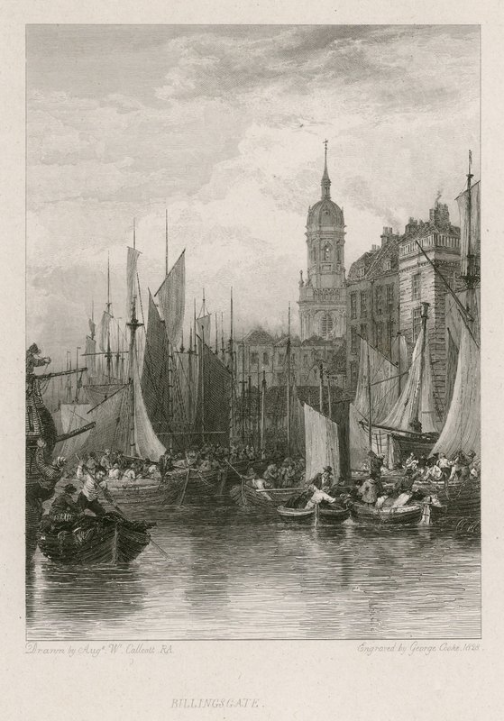 Billingsgate von Augustus Wall Callcott