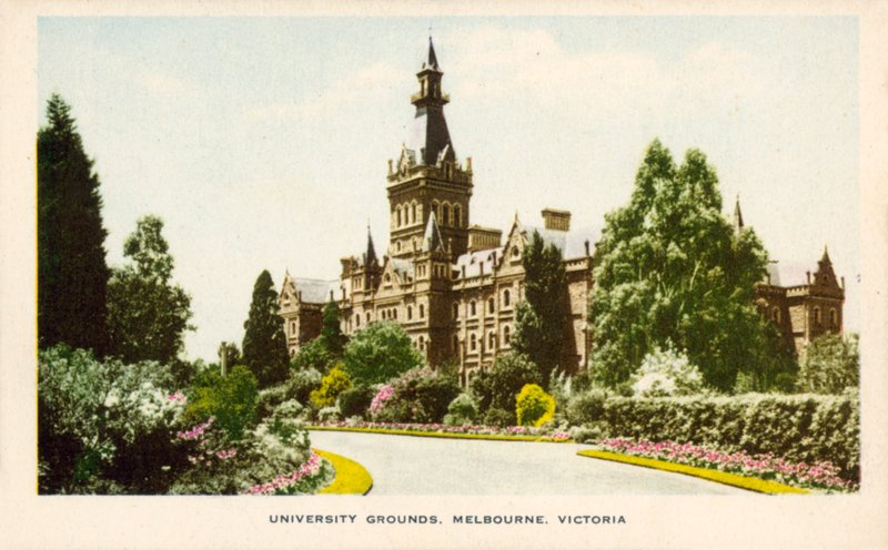 Universitätsgelände, Melbourne, Victoria, Australien von Australian Photographer