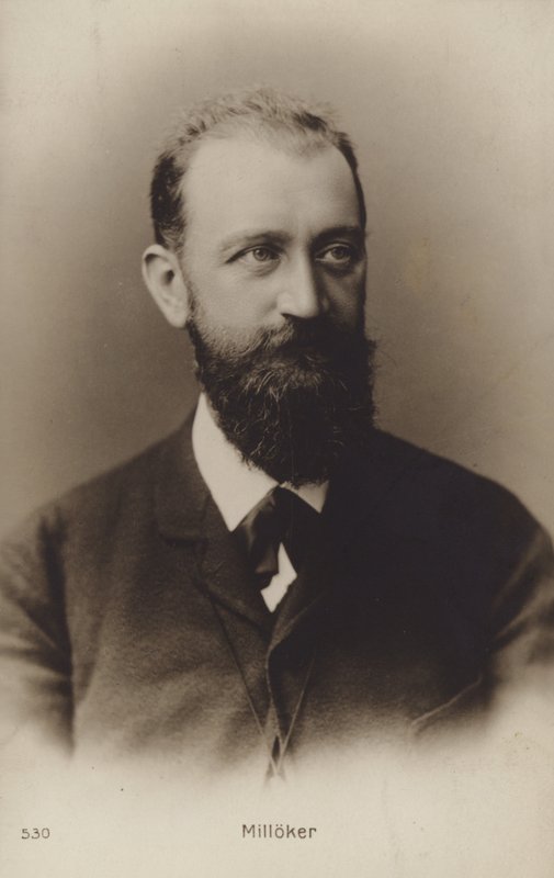 Porträt von Carl Millocker von Austrian Photographer