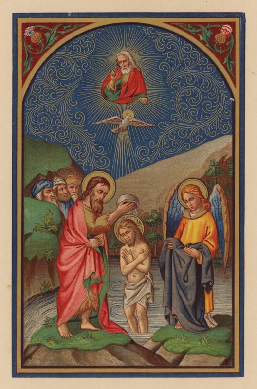Taufe des Herrn Jesus Christus von Austrian School