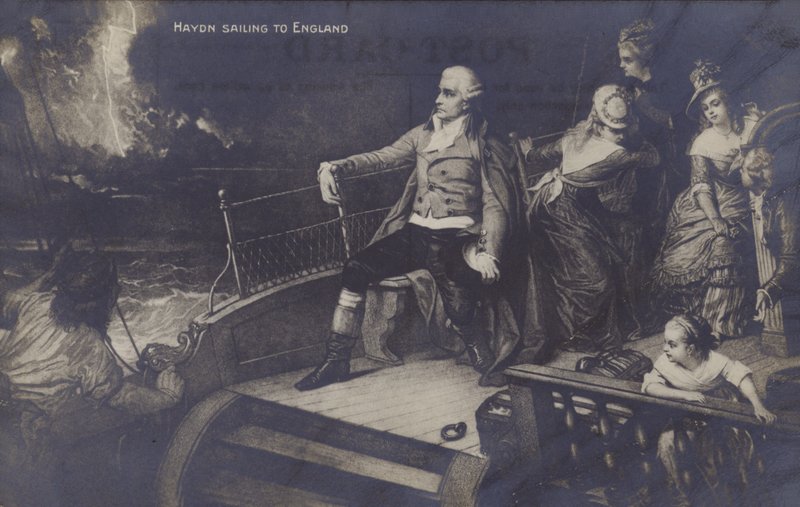 Porträt von Joseph Haydn von Austrian School