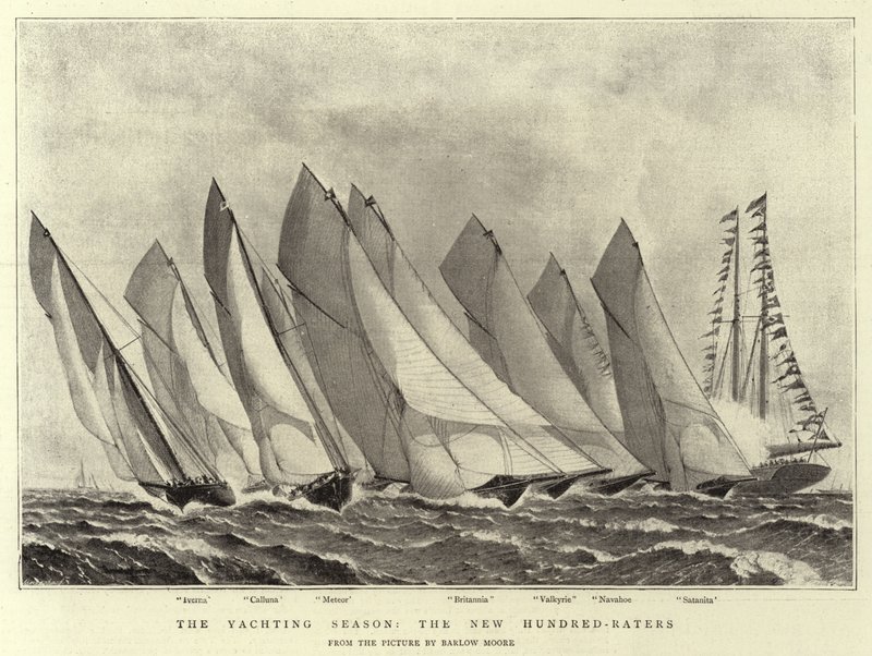 Die Segelsaison, die neuen Hundert-Rater von Barlow Moore