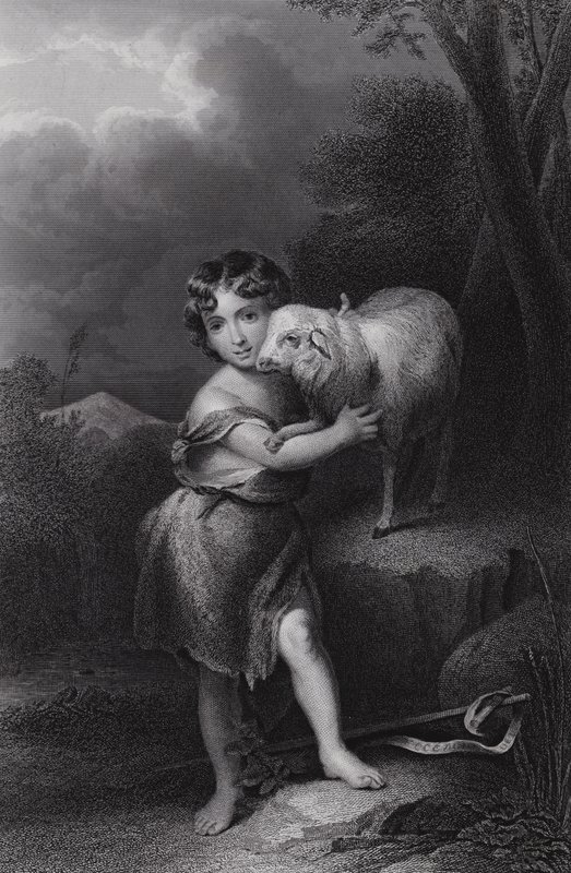 Der kleine Johannes der Täufer von Bartolomé Esteban Murillo