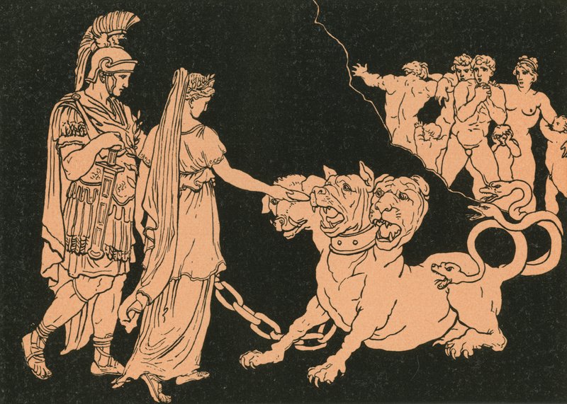 Cerberus von Bartolomeo Pinelli
