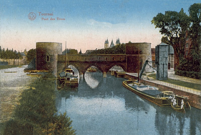 Tournai: Pont des Trous von Belgian Photographer