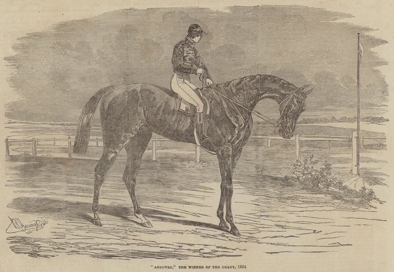 Andover, der Gewinner des Derbys, 1854 von Benjamin Herring