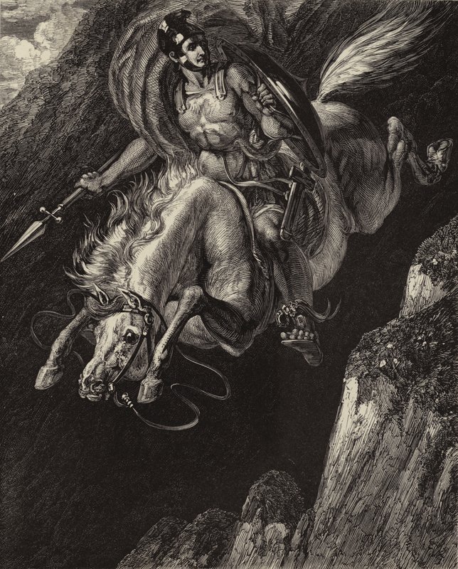 Marcus Curtius von Benjamin Robert after Haydon