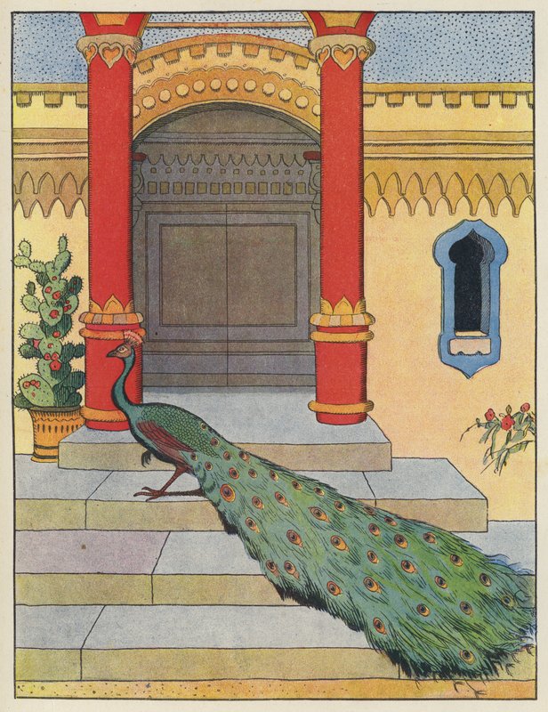 Pfau von Benjamin Rabier