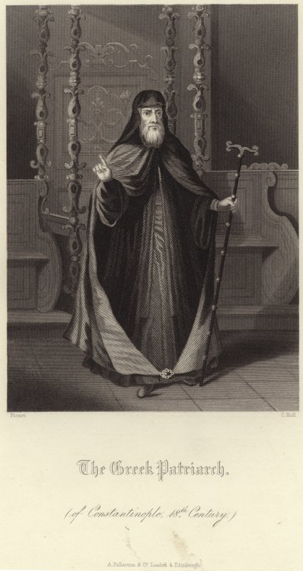 Der griechische Patriarch von Bernard Picart