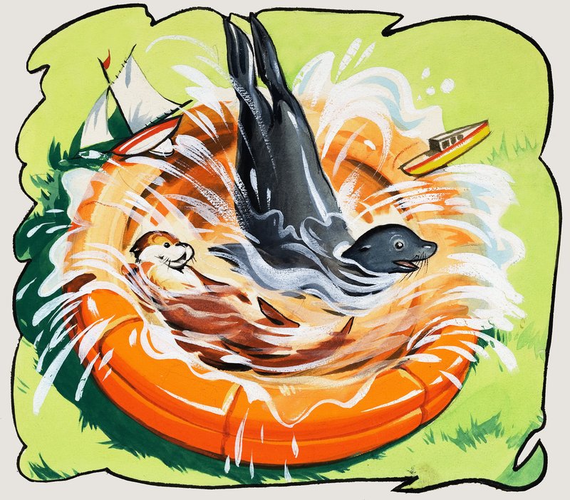Fliptail der Otter von Bert Felstead