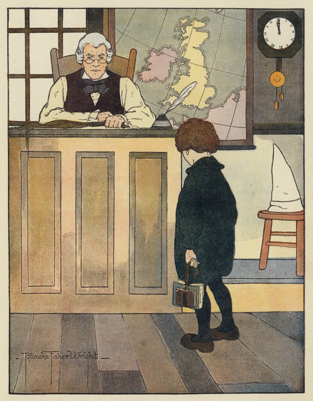 Der Zehn-Uhr-Schüler von Blanche Fisher Wright
