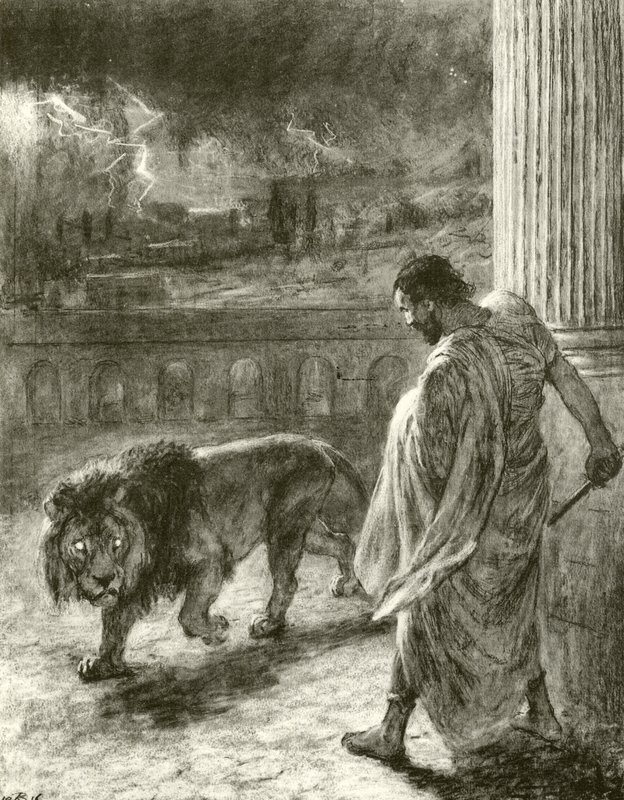 Casca (Gravur) von Briton Riviere