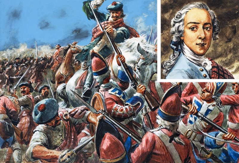 Die Schlacht von Culloden von C.L. Doughty