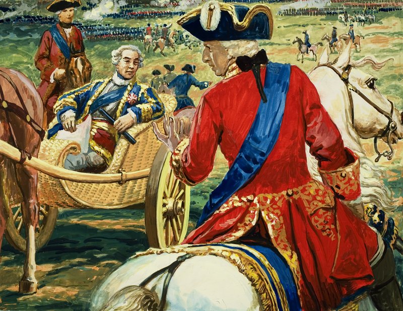 Die Schlacht von Fontenoy von C.L. Doughty