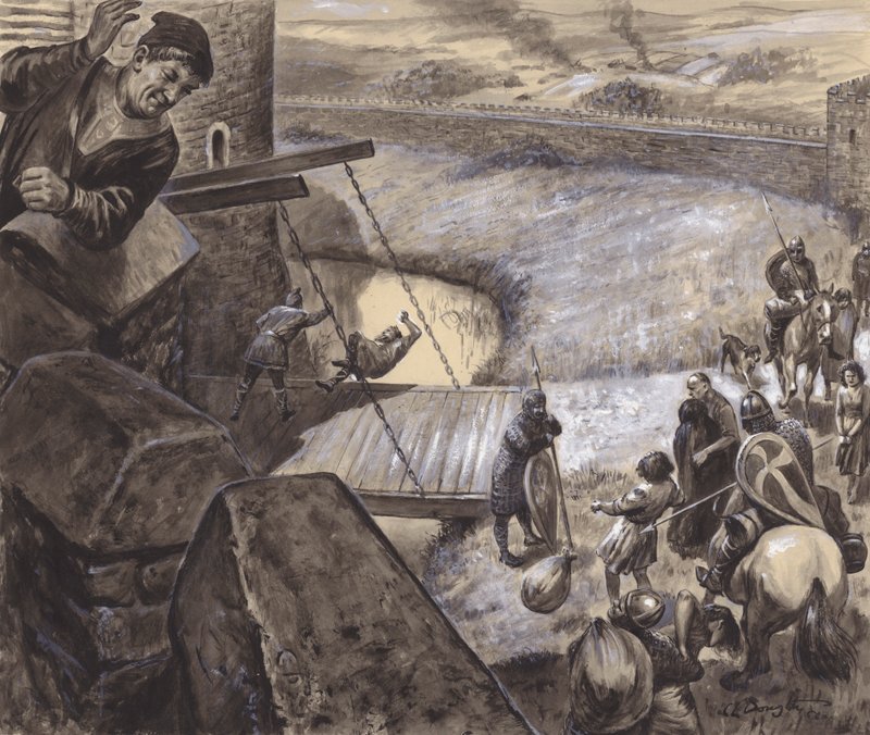 Unidentifizierte historische Szene von C.L. Doughty