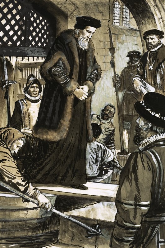 Unidentifizierter Gefangener im Tower of London von C.L. Doughty