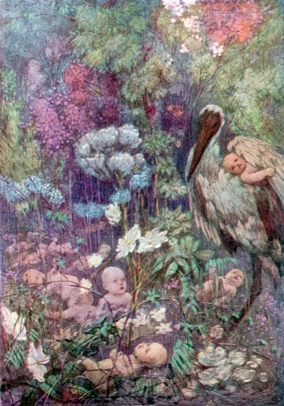 Babyland von C. Dudley (after) Tennant