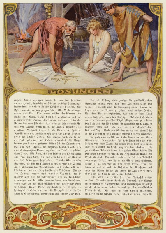 Runen lesen von Carl Emil Doepler