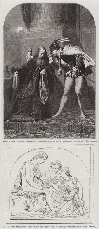 Ausstellung der Royal Academy von Carl Haag