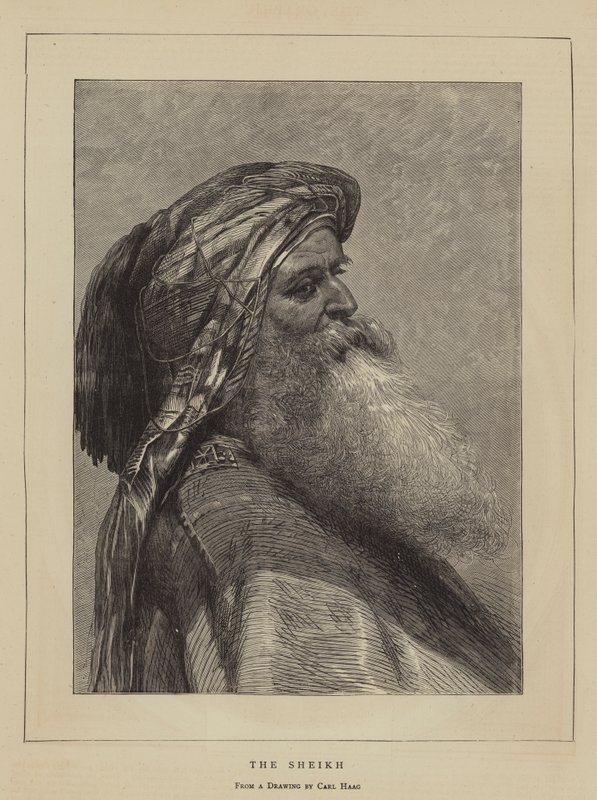 Der Scheich von Carl Haag