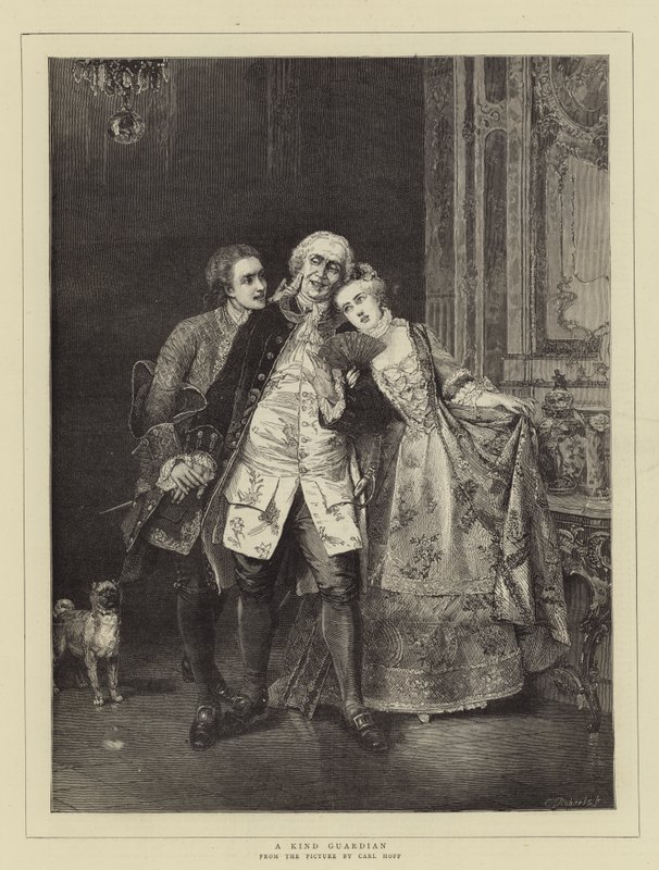 Ein freundlicher Wächter von Carl Heinrich Hoff