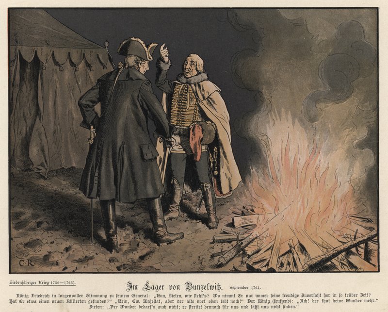 Im Lager von Bunzelwitz von Carl Röchling