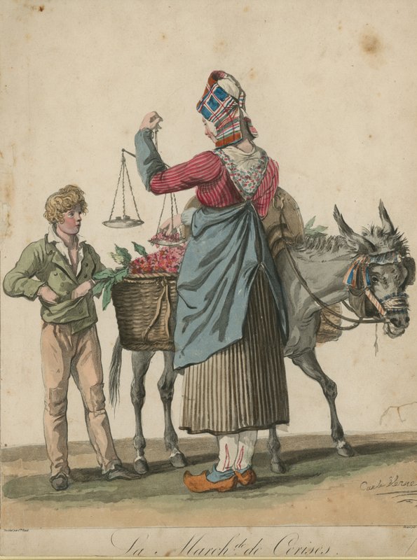 La March de de Cerises von Carle Vernet