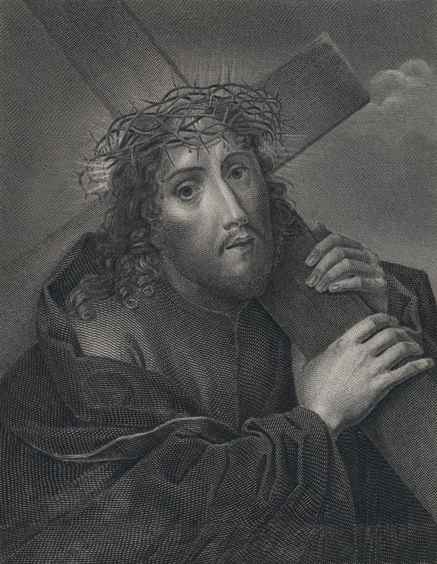 Ecce Homo (Gravur) von Carlo (after) Dolci
