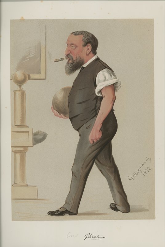 Graf Gleichen (Prinz Victor von Hohenlohe-Langenburg) von Carlo Pellegrini