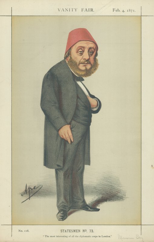 H E Musurus Pacha von Carlo Pellegrini