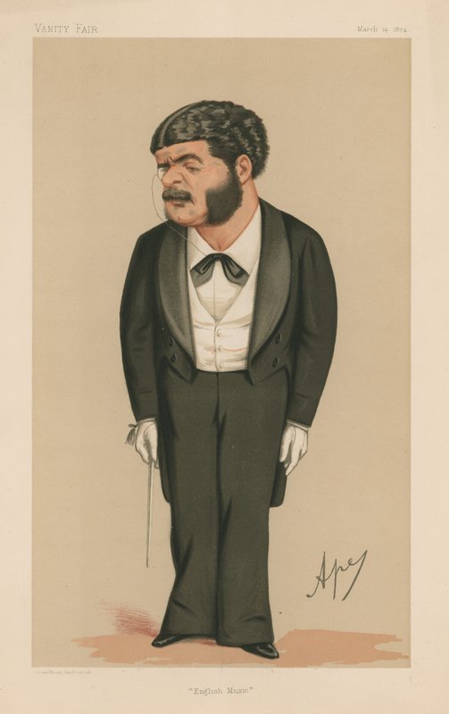 Herr Arthur Sullivan von Carlo Pellegrini