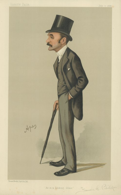 Herr Francis Charles Philips von Carlo Pellegrini
