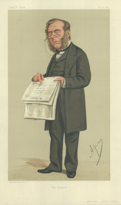 Herr James Johnstone von Carlo Pellegrini