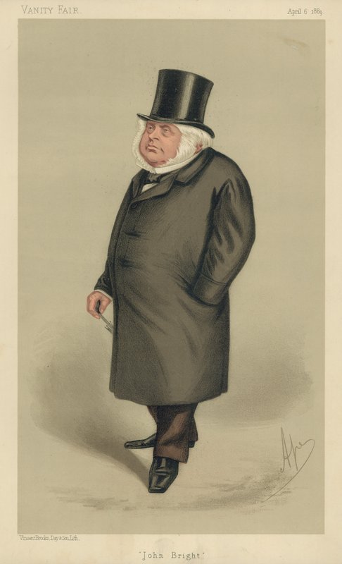 Mr John Bright von Carlo Pellegrini