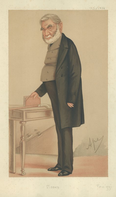 Sir Anthony Panizzi von Carlo Pellegrini