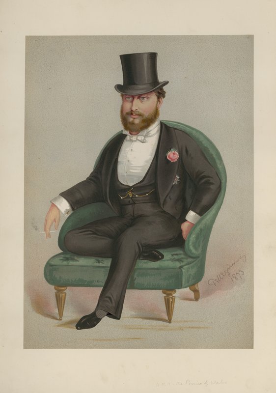 Der Prinz von Wales von Carlo Pellegrini