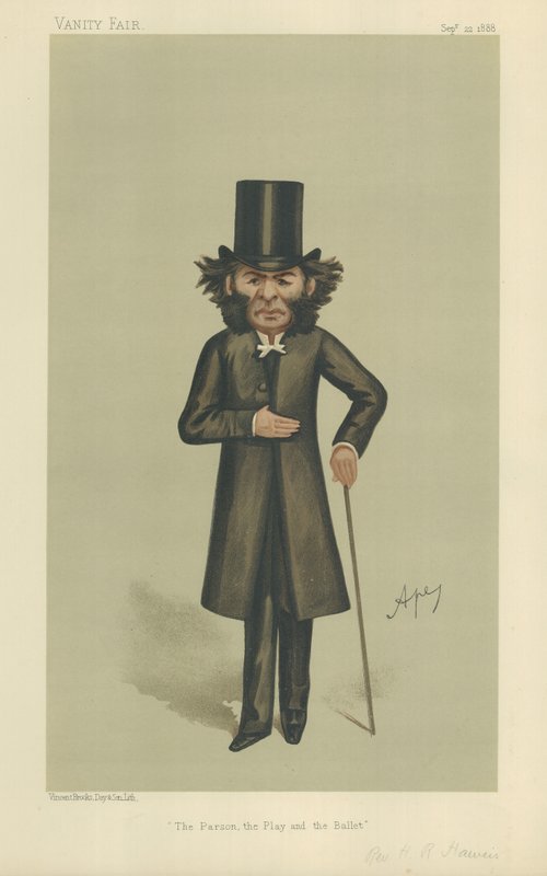 Der Reverend Hugh Reginald Howeis von Carlo Pellegrini