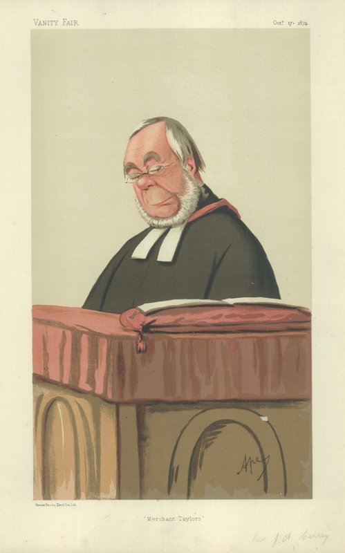 Der Reverend James Augustus Hessey von Carlo Pellegrini