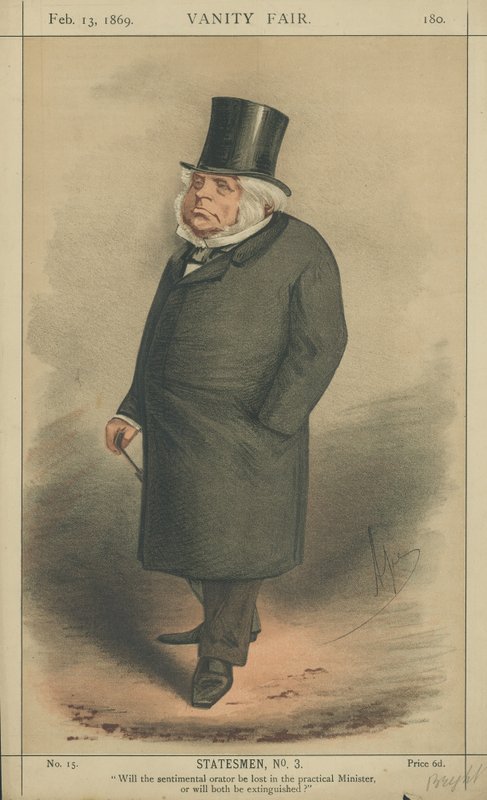 Der ehrenwerte John Bright von Carlo Pellegrini