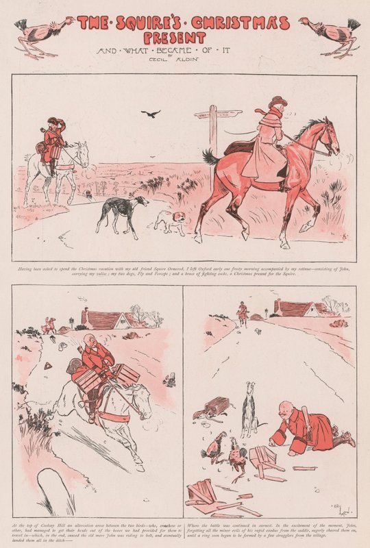 Das Weihnachtsgeschenk des Gutsherrn von Cecil Charles Windsor Aldin