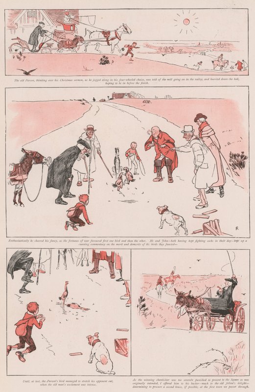 Das Weihnachtsgeschenk des Gutsherrn von Cecil Charles Windsor Aldin