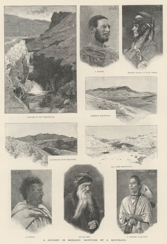 Eine Reise in Marokko von Charles Auguste Loye
