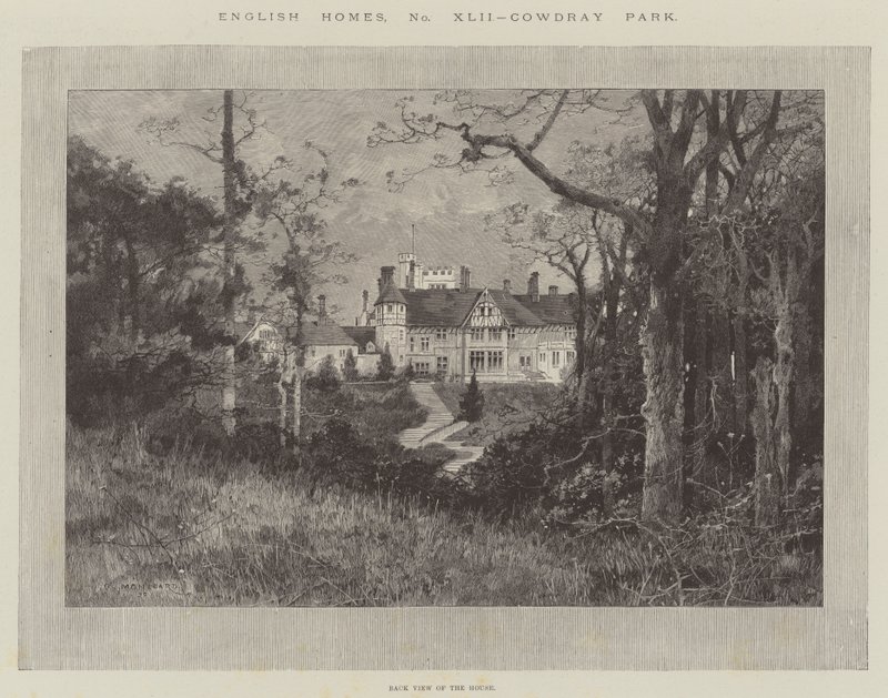 Cowdray Park von Charles Auguste Loye
