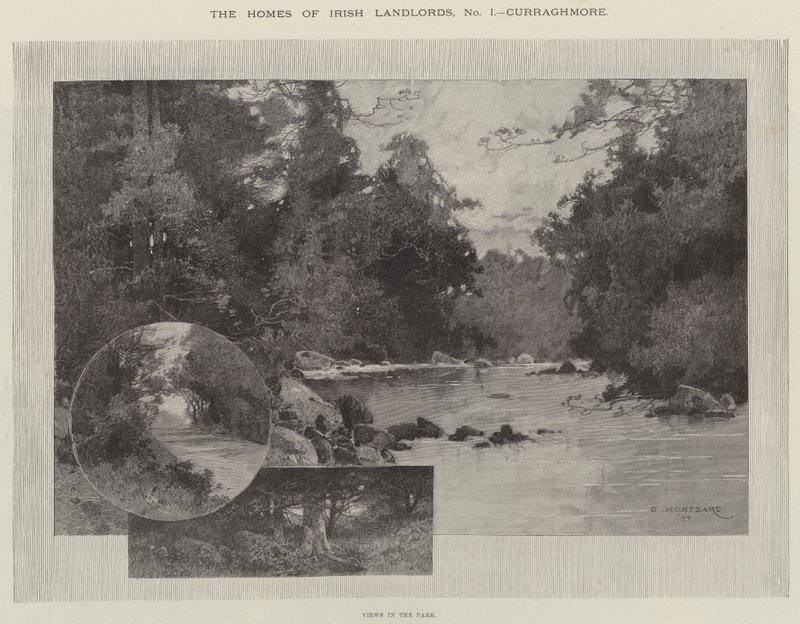 Curraghmore von Charles Auguste Loye