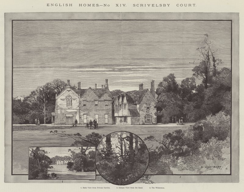 Scrivelsby Court von Charles Auguste Loye