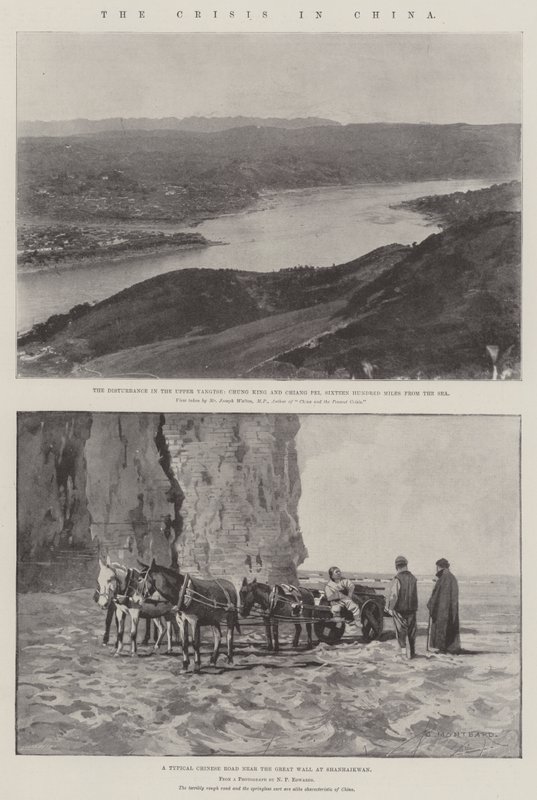 Die Krise in China von Charles Auguste Loye